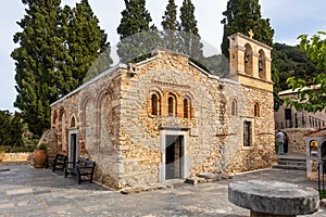View on Toplou Monastery, Crete
