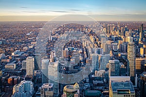 View of Toronto City from above - Toronto, Ontario, Canada