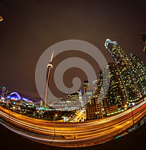 View of Toronto downtown