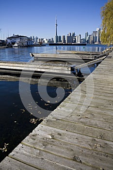 View of toronto from toronto island