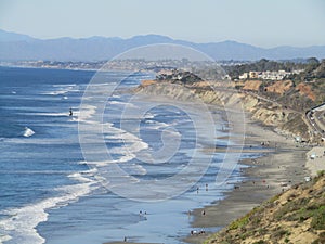 View of Torry Pines Beach photo