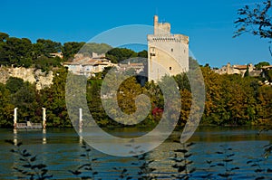 View of Tour Philippe Le Bel in France, Villeneuve lez Avignon