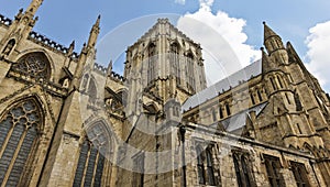 A View of Tourists High on York Minster