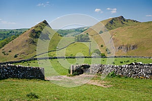 View toward Chrome Hill in Peak District