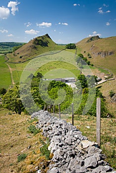 View toward Chrome Hill in Peak District