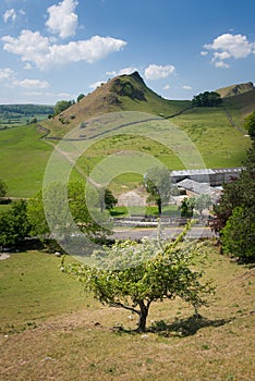 View toward Chrome Hill in Peak District
