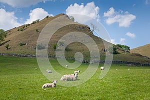 View toward Chrome Hill in Peak District