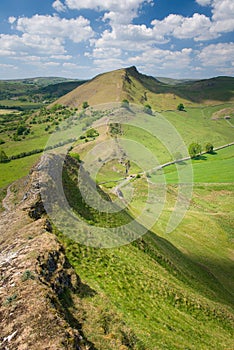 View toward Chrome Hill in Peak District