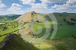 View toward Chrome Hill in Peak District