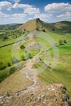 View toward Chrome Hill in Peak District