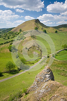 View toward Chrome Hill in Peak District