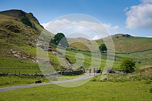 View toward Chrome Hill in Peak District