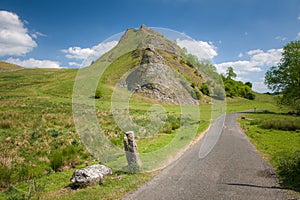 View toward Chrome Hill in Peak District