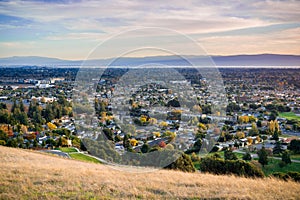 View towards Fremont and Union City from Garin Dry Creek Pioneer Regional Park