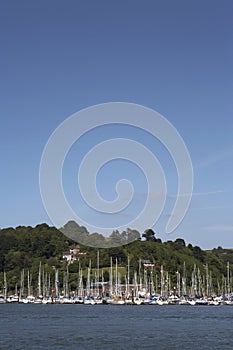 View towards kingswear marina