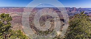 A view towards Mather Point of the Grand Canyon, Arizona