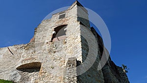 View of the tower of boskovice castle 1