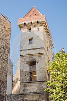 View of the Tower of John the Fearless