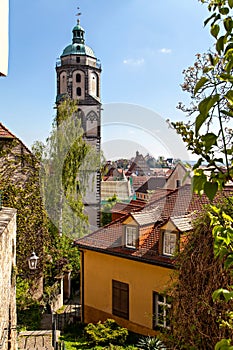 View of the tower of Meissen