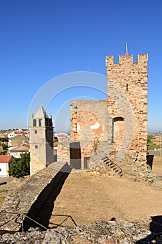 Tower and the Misericordia church, Mogadoura, Tras os Montes, Po photo