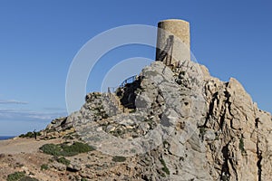 View of a Tower from  Mojacar, Pirulico tower