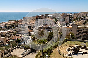 View at Parque la Bateria in Torremolinos Spain photo