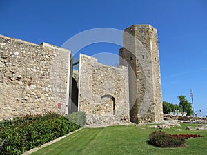 Tarragona, Spain. View of tower part of the Roman Circus of Tarraco Circo romano de Tarraco photo
