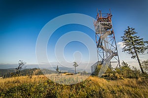 View tower on Ruprechticky Spicak