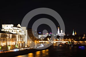 View of the towers of Kremlin