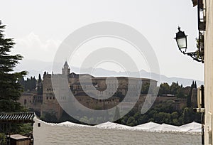 View of the town of Alhambra.