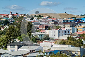 View of town Ancud photo