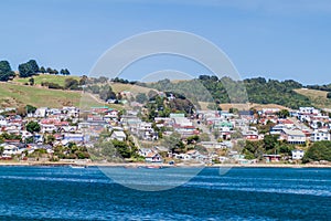 View of town Ancud photo