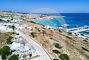 View of the town of Ano Koufonisi Island photo