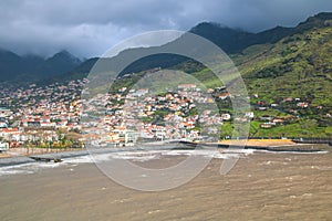 Machico and Sao Lourenco on the island Madeira photo