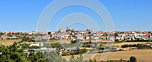 View of the town of Mogadouro, Tras-os-montes, Portugal photo