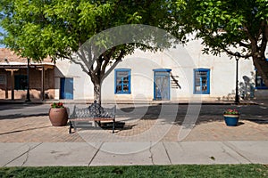 The town square in Mesilla, New Mexico photo