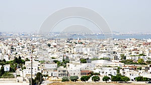 View of a town in Tunisia