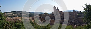 A view of the town of Urbino