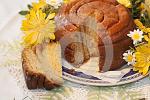 traditional folar cake