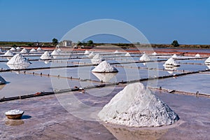 View Of Traditional salt field