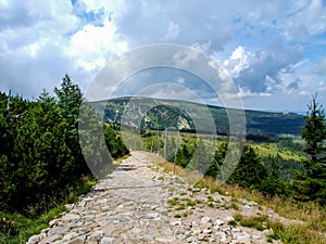 View on trail to Strzecha Akademicka.