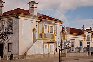 View of train station Sines, Portugal photo