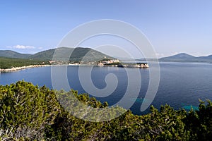 View of Tramariglio bay