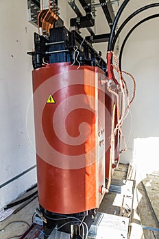 View on transformer on the site