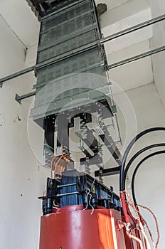 View on transformer on the site