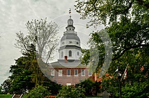 The Dome of the Maryland State Capitol Building