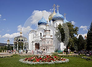 View of the Trinity Sergius Lavra