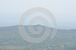 A view from Triund, Dhauladhar Range Kangra