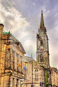 View of the Tron Kirk in Edinburgh