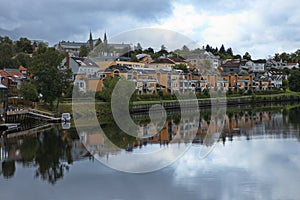 View of Trondheim in Trondelag County, Norway photo